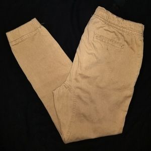 Khaki joggers